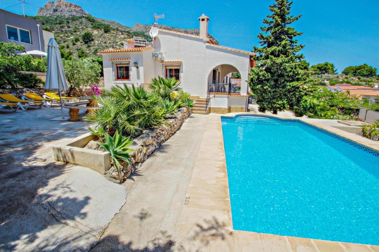 Laura-29A - Pretty Holiday Property With Garden And Private Pool In Кальпе Экстерьер фото